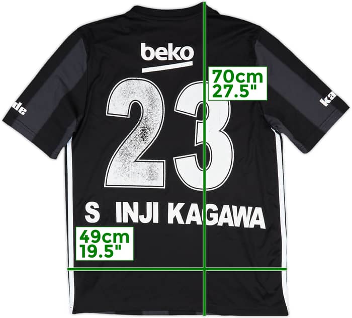 2018-19 Besiktas Away Shirt Shinji Kagawa #23 - 4/10 - (XL.Boys)