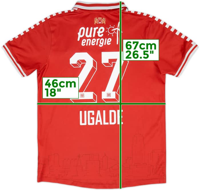 2021-22 Twente Home Shirt Ugalde #27 - 6/10 - (XL.Boys)