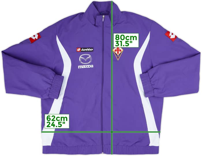 2006-07 Fiorentina Lotto Track Jacket - 8/10 - (XXL)