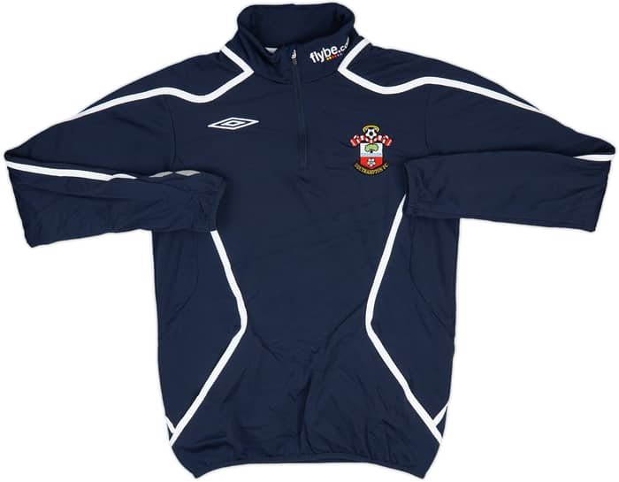 2007-08 Southampton Umbro 1/4 Zip Training Top - 8/10 - (S)