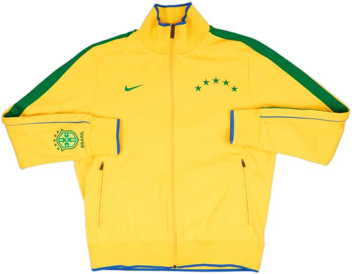 2010-11 Brazil Nike Track Jacket - 8/10 - (L)