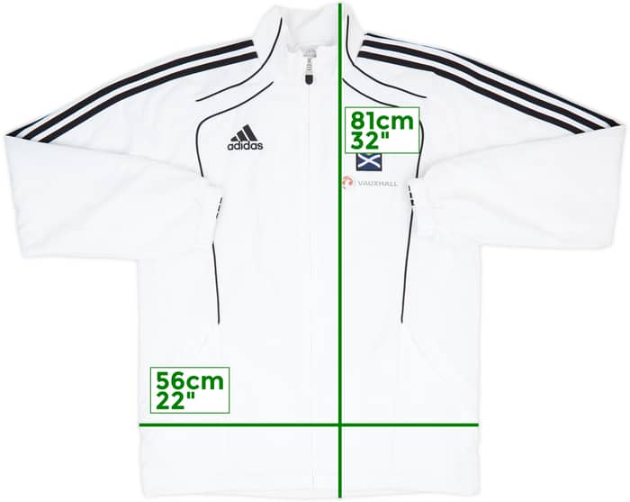 2010-11 Scotland adidas Track Jacket - 8/10 - (M)