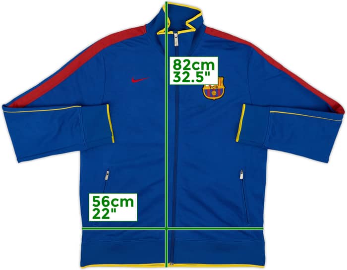 2011-12 Barcelona Nike Track Jacket - 8/10 - (L)