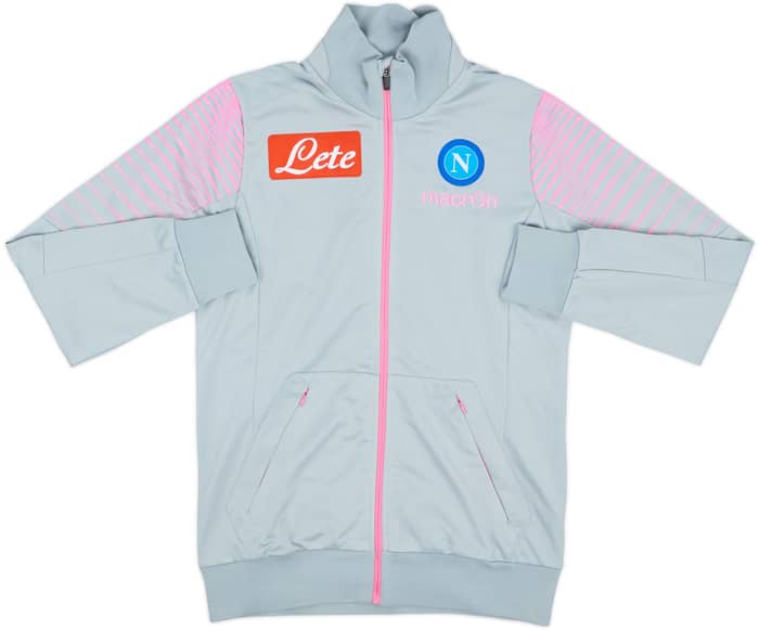 2014-15 Napoli Macron Track Jacket - 8/10 - (Women's XL)