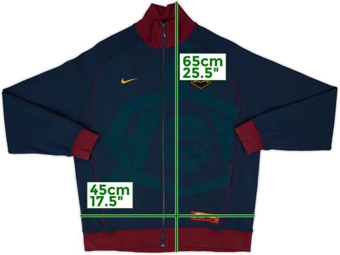 2005-06 Arsenal Nike Track Jacket - 9/10 - (XL)