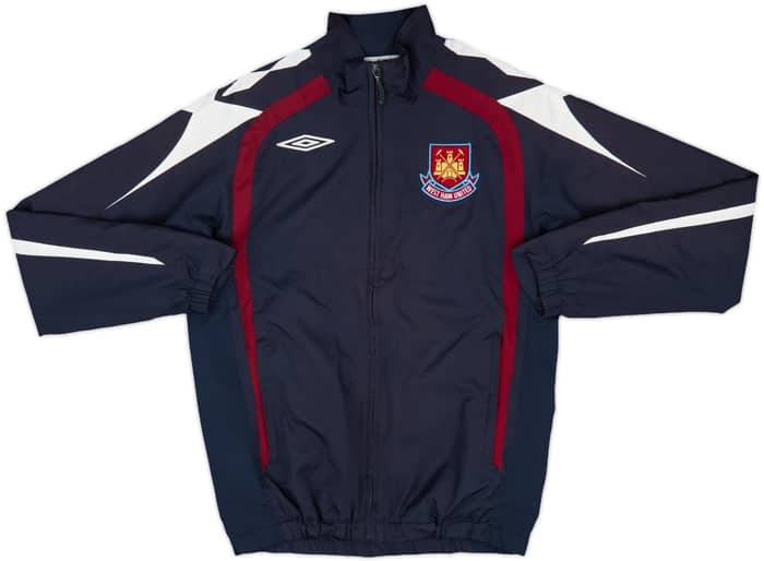 2009-10 West Ham Umbro Hooded Rain Jacket - 9/10 - (S)