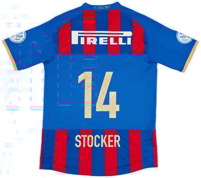 2008-09 FC Basel Home Shirt Stocker #14 - 5/10 - (XL.Boys)