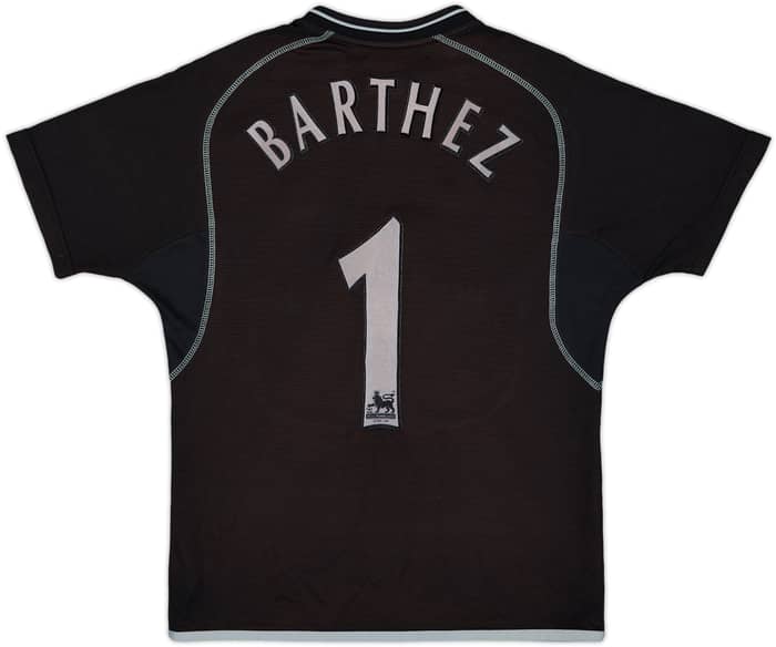2000-02 Manchester United GK Shirt Barthez #1 - 5/10 - (L.Boys)