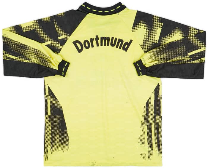 1992-93 Borussia Dortmund Home L/S Shirt - 5/10 - (L)