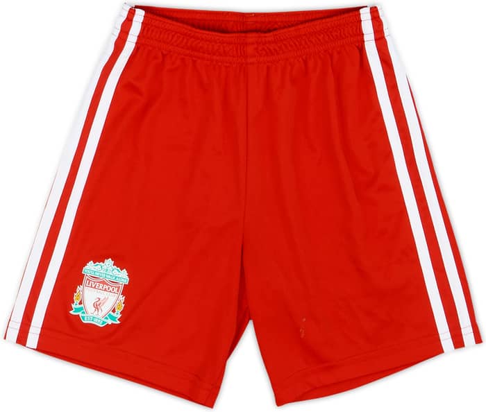 2010-12 Liverpool Home Shorts - 7/10 - (5-6 Years)