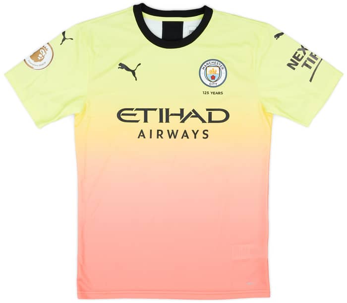 2019-20 Manchester City Match Issue Third Shirt E. Garcia #50