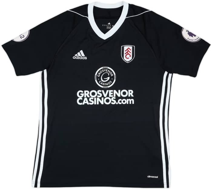 2017-18 Fulham Match Issue Away Shirt #16
