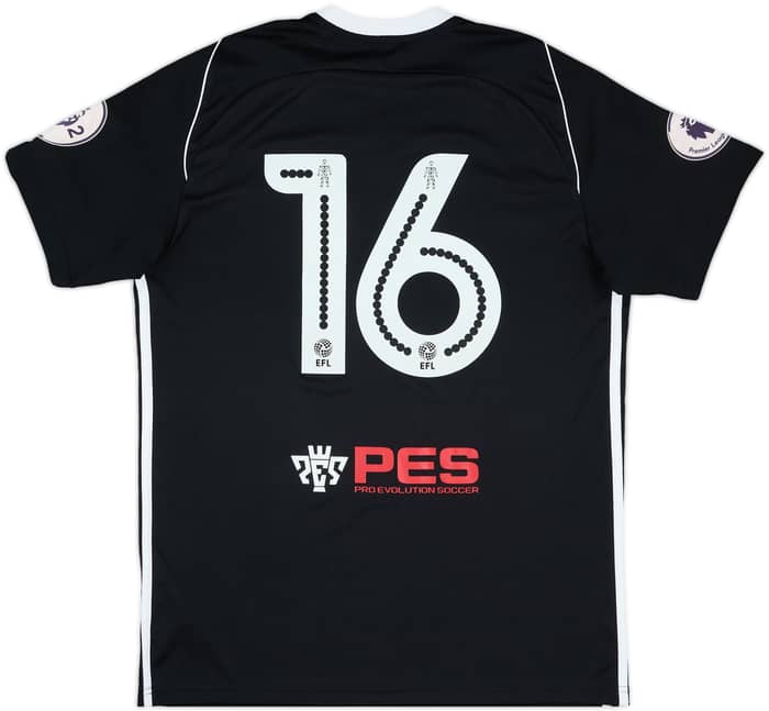 2017-18 Fulham Match Issue Away Shirt #16