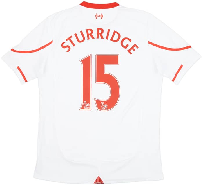 2015-16 Liverpool Away Shirt Sturridge #15 - 8/10 - (M)