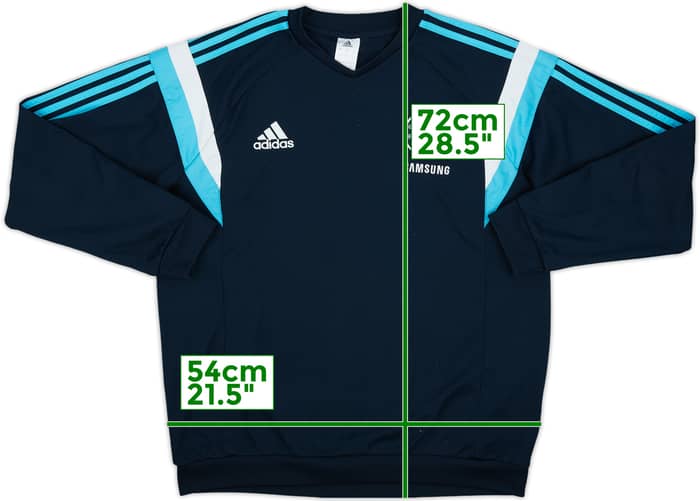 2014-15 Chelsea adidas Track Jacket - 8/10 - (L)