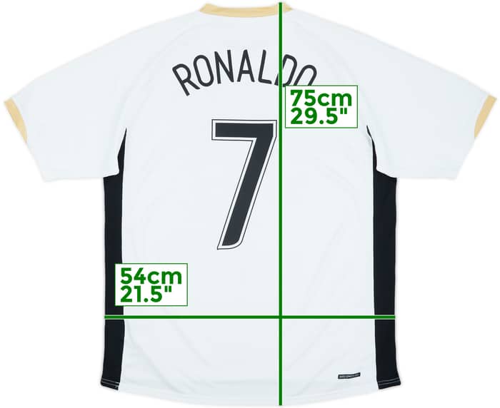 2006-08 Manchester United Away Shirt Ronaldo #7 - 6/10 - (L)