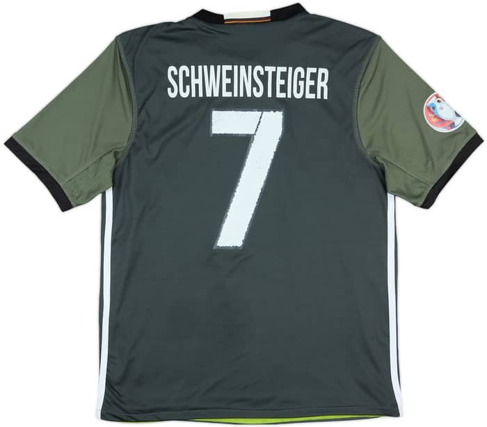 2015-17 Germany Away Shirt Schweinsteiger #7 - 8/10 - (S)