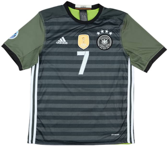 2015-17 Germany Away Shirt Schweinsteiger #7 - 8/10 - (S)