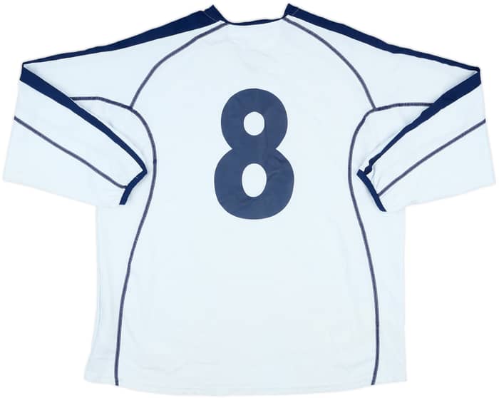2003-05 Scotland Women Match Issue Away L/S Shirt #8