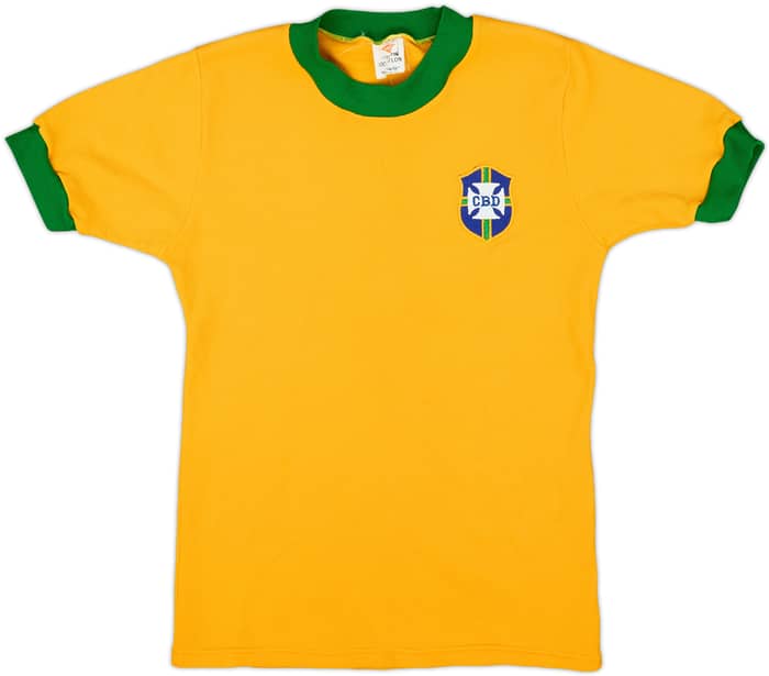 1970-74 Brazil Home Shirt - 9/10 - (S)