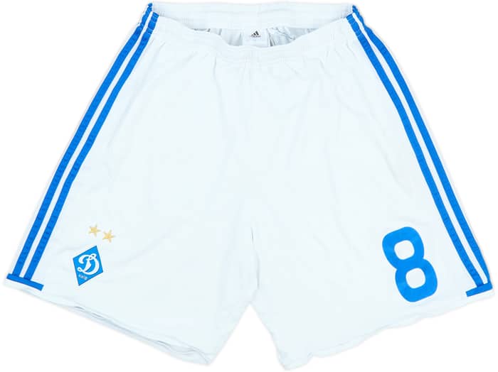 2016-17 Dynamo Kyiv Player Issue Home Shorts #8 - 7/10 - (M)