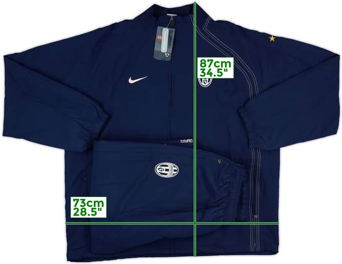 2004-05 Juventus Nike Tracksuit (XXL)