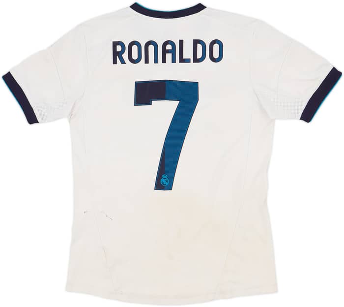 2012-13 Real Madrid Home Shirt Ronaldo #7 - 4/10 - (L.Boys)