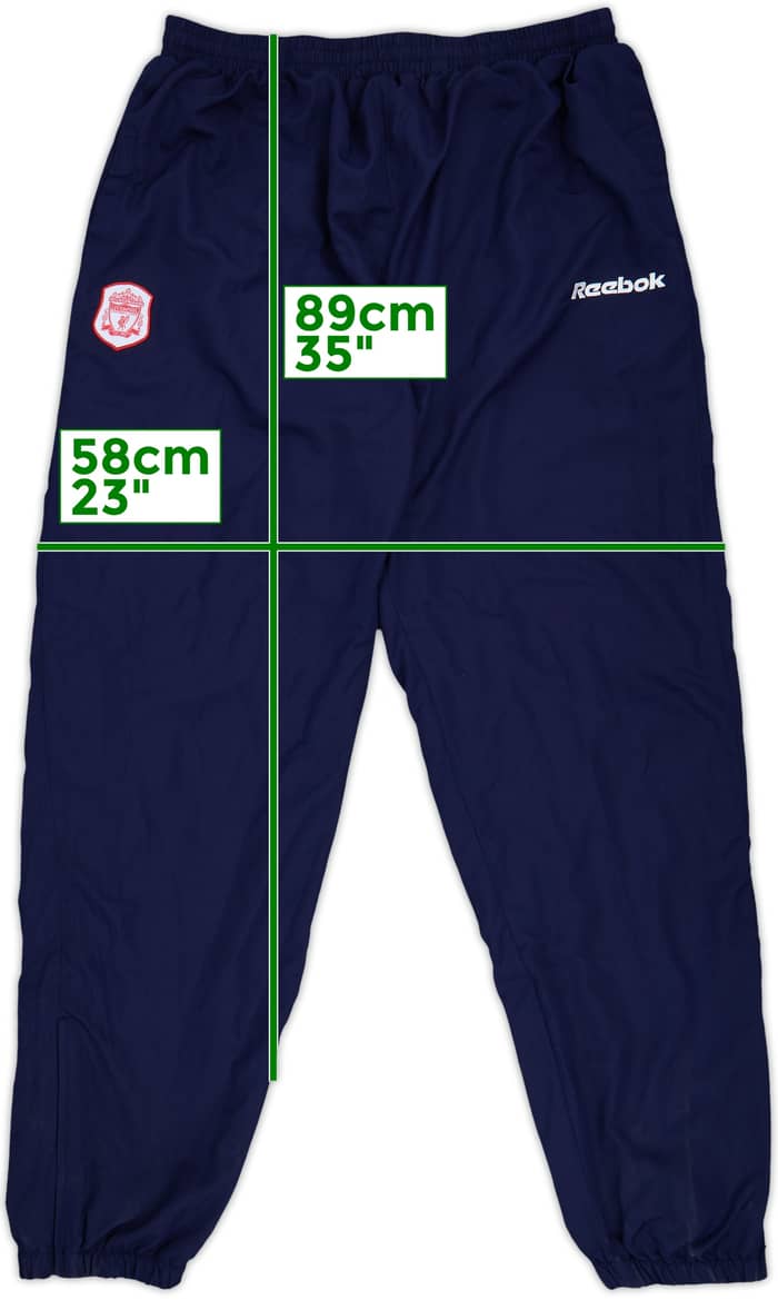 2000-02 Liverpool Reebok Track Pants/Bottoms - 9/10 - (XL)