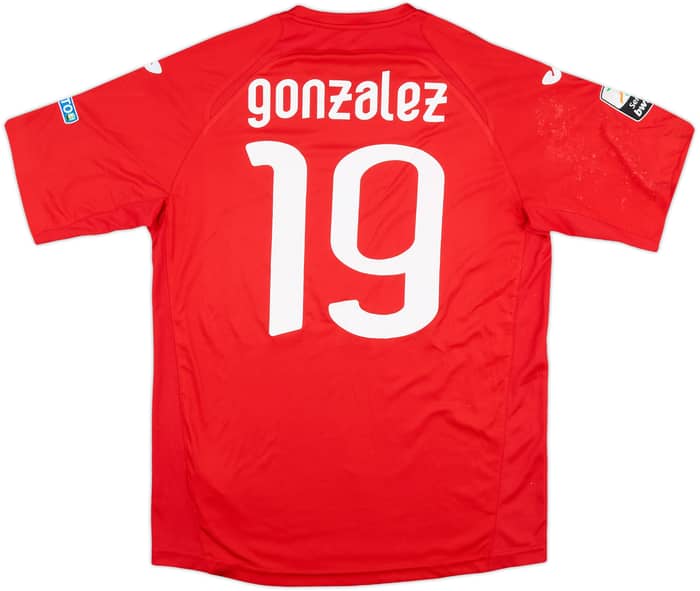 2012-13 Novara Match Issue Third Shirt Gonzalez #19