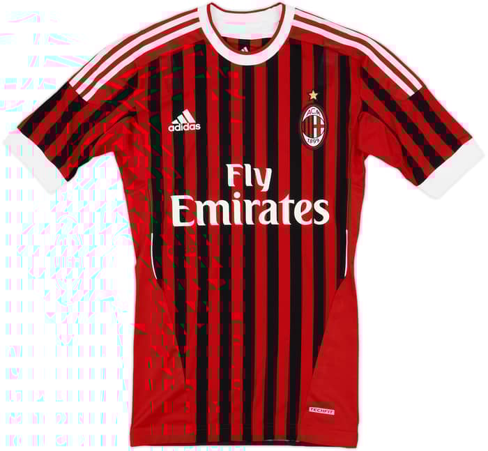 2011-12 AC Milan Player Issue Home Shirt (M)