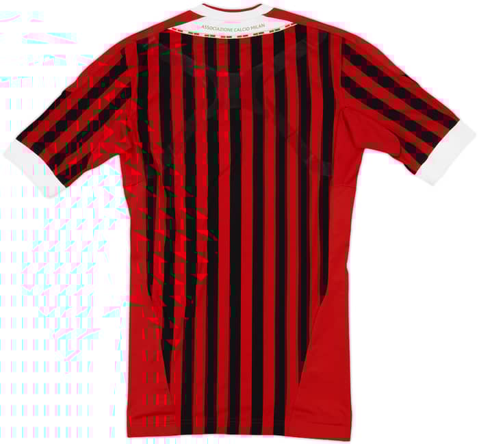 2011-12 AC Milan Player Issue Home Shirt (M)