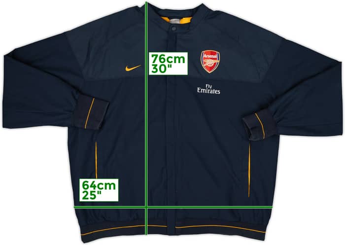 2008-09 Arsenal Nike Track Jacket - 8/10 - (XXL)