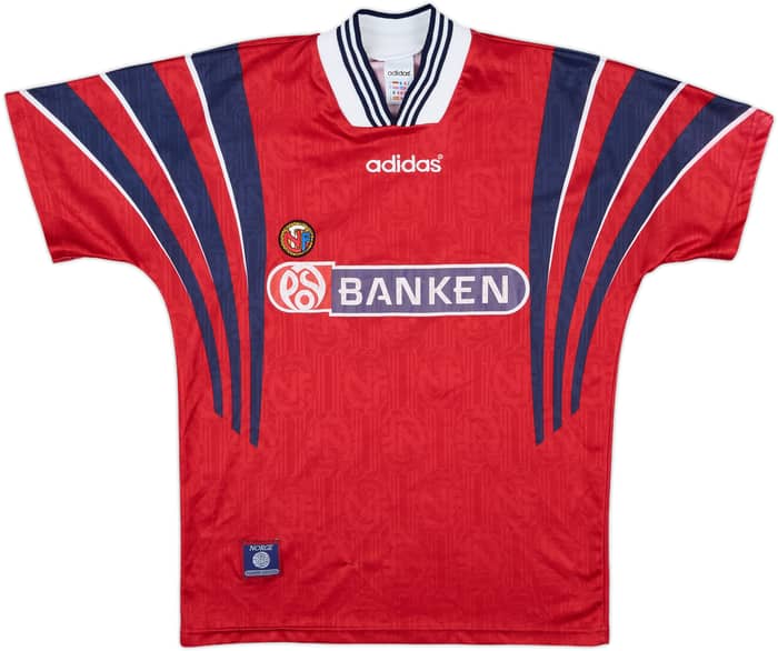 1996-97 Norway Player Issue Training/Home Shirt #7