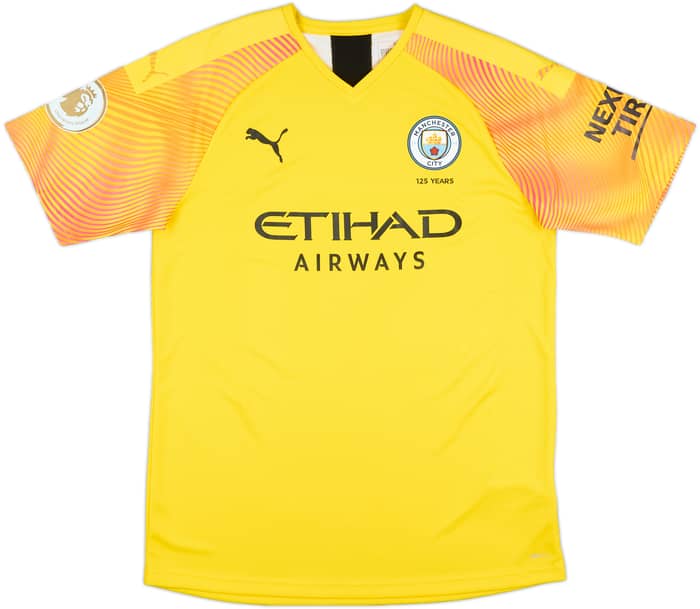 2019-20 Manchester City Match Issue GK Shirt Ederson M. #31
