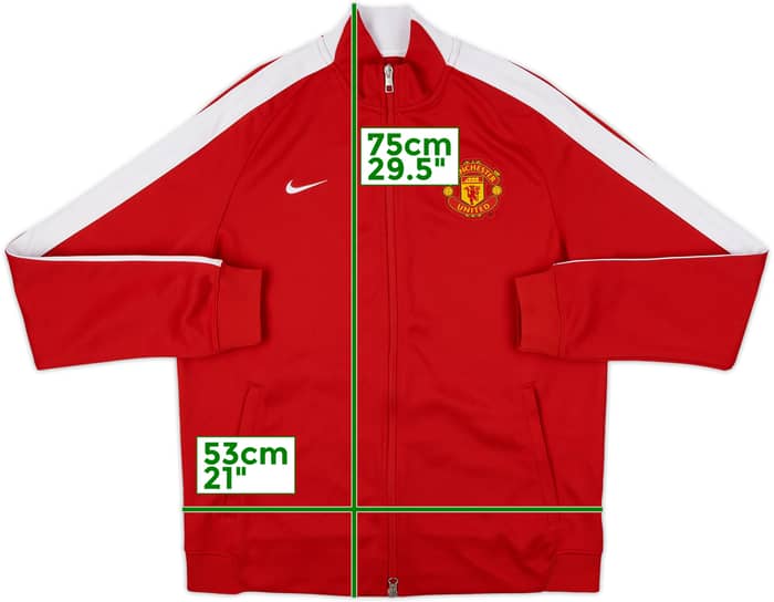 2014-15 Manchester United Nike Track Jacket - 10/10 - (L)