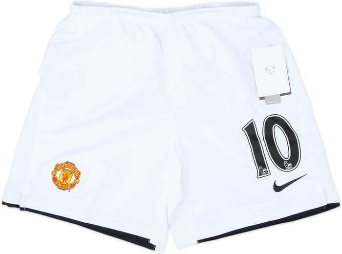 2007-09 Manchester United Home Shorts #10 (Rooney) (M. Boys)