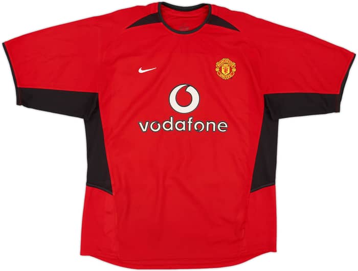 2002-04 Manchester United Home Shirt Ronaldo #7 - 7/10 - (L)