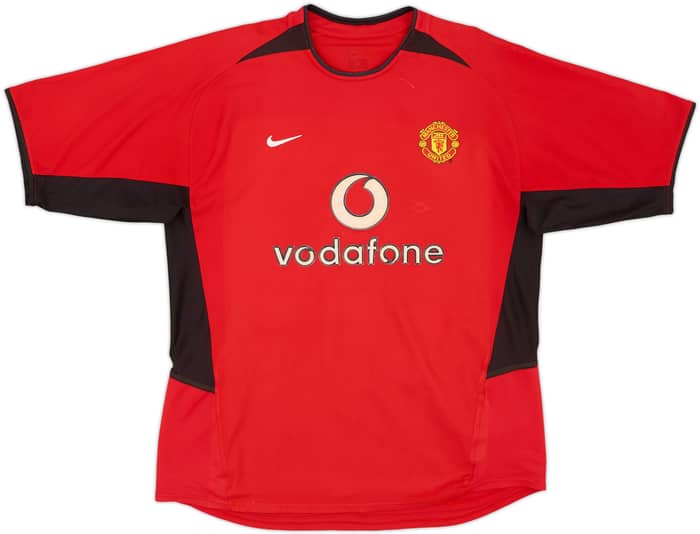 2002-04 Manchester United Home Shirt Ronaldo #7 - 5/10 - (L)