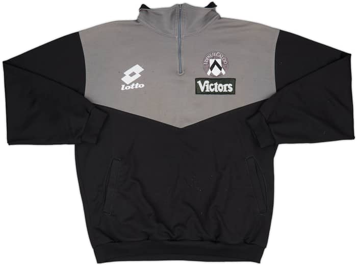1993-94 Udinese Lotto 1/4 Zip Drill Top - 5/10 - (L)