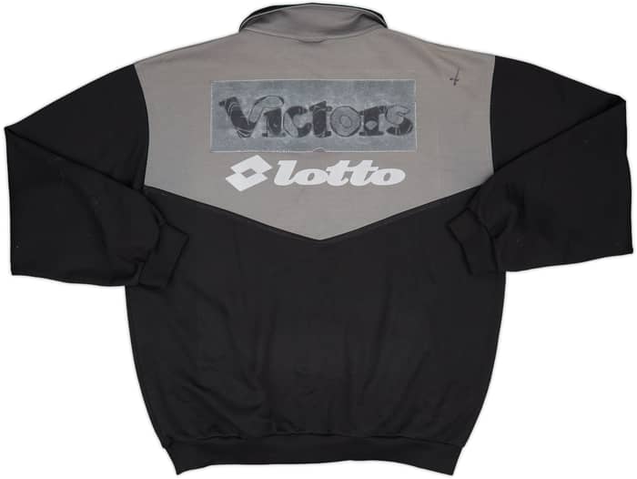 1993-94 Udinese Lotto 1/4 Zip Drill Top - 5/10 - (L)