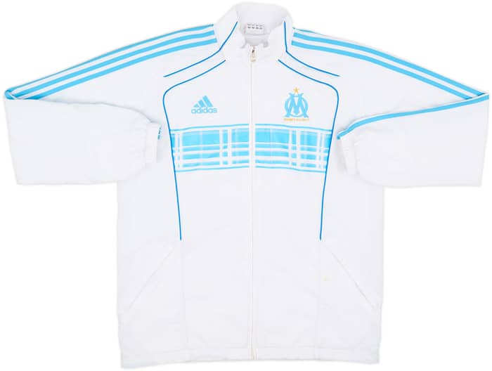 2010-11 Marseille adidas Track Jacket - 8/10 - (L)