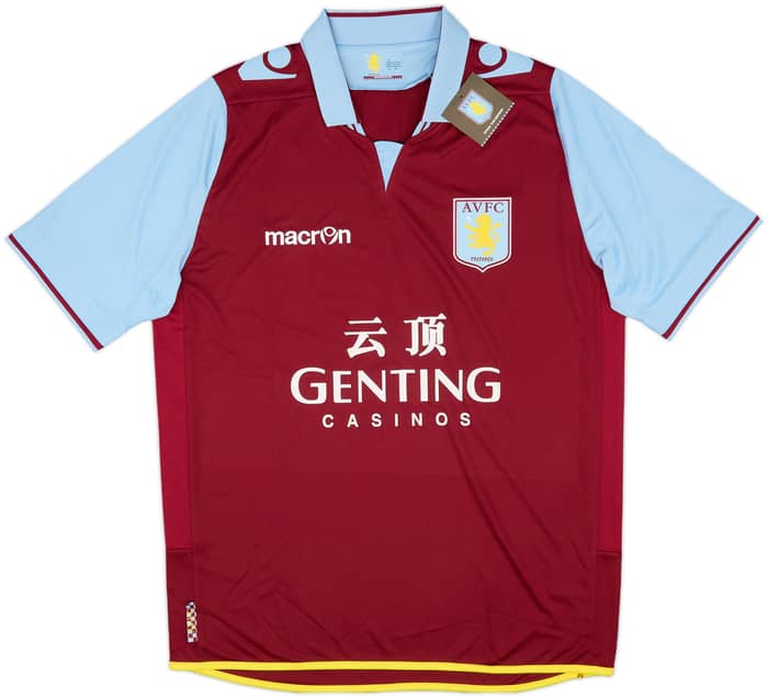 2012-13 Aston Villa Home Shirt Petrov #19 (M)