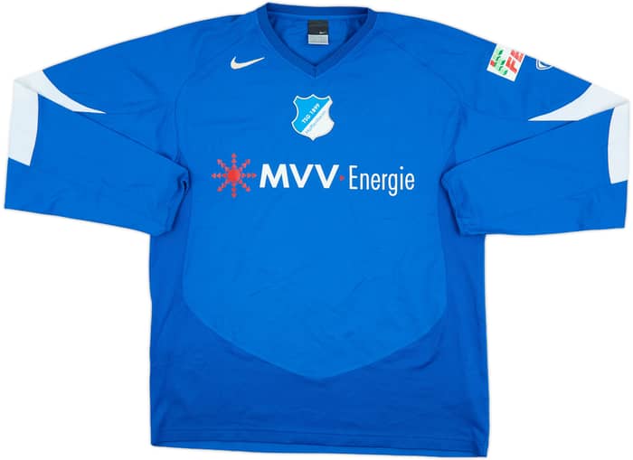2004-05 TSG Hoffenheim Player Issue Home L/S Shirt Ollhoff #10 - 6/10 - (L)