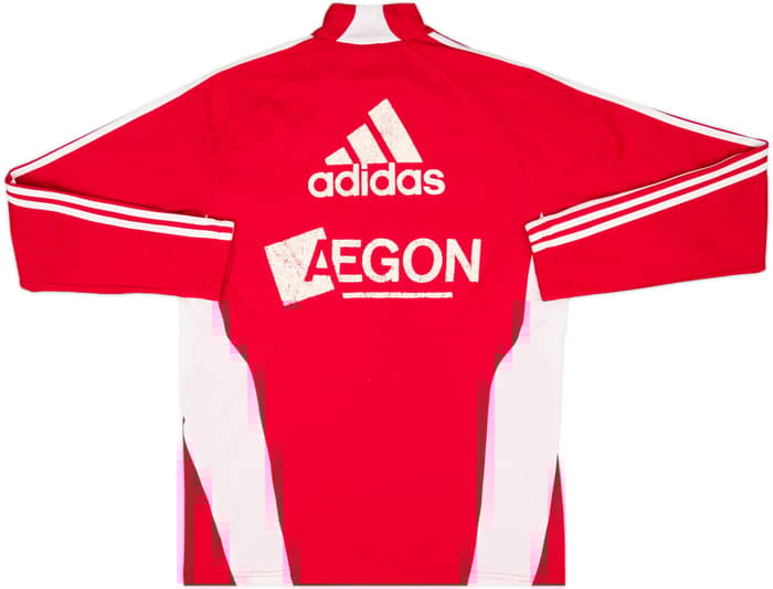 2010-11 Ajax Player Issue adidas 1/4 Zip Drill Top #54 - 5/10 - (L)