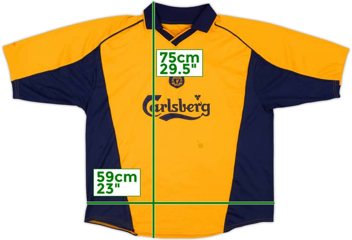 2000-02 Liverpool Away Shirt - 6/10 - (XL.Boys)