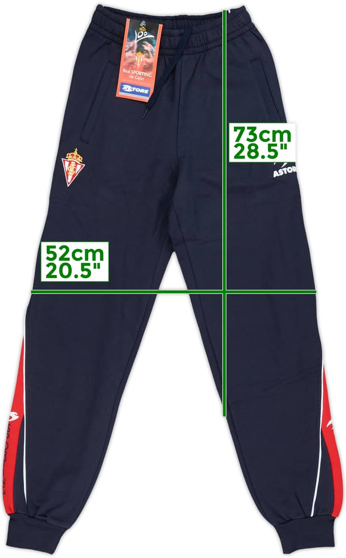 2006-07 Sporting Gijon Astore Track Pants/Bottoms (M.Boys)