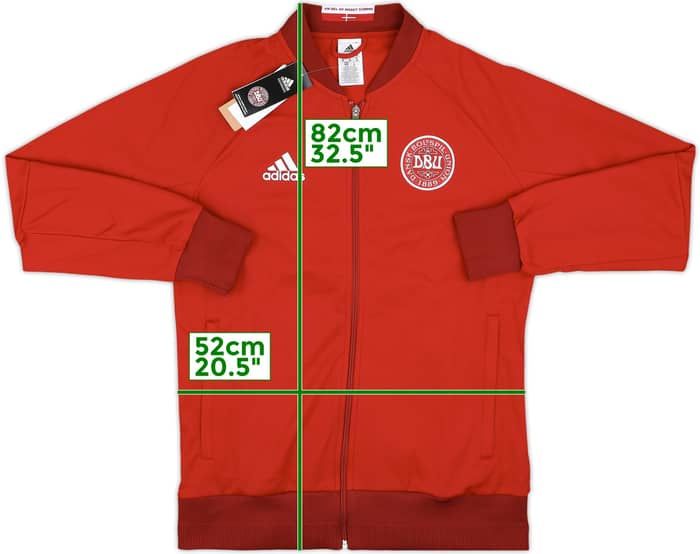 2016 Denmark adidas Anthem Jacket (M)