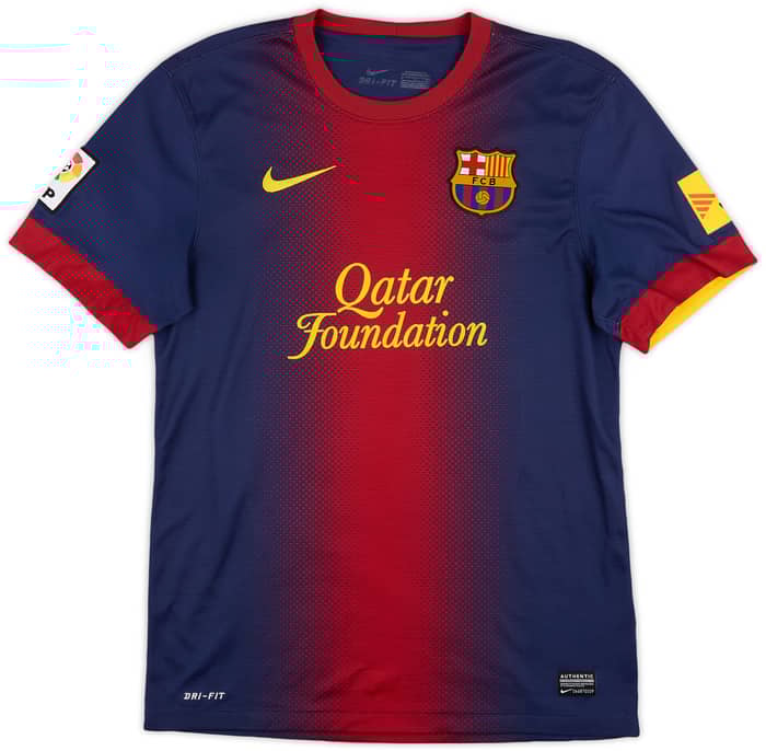 2012-13 Barcelona Home Shirt Messi #10 - 9/10 - (S)