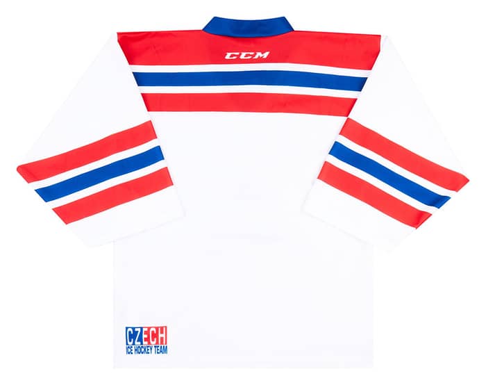 2010s Czech Republic National Hockey Team Jersey (Away) S