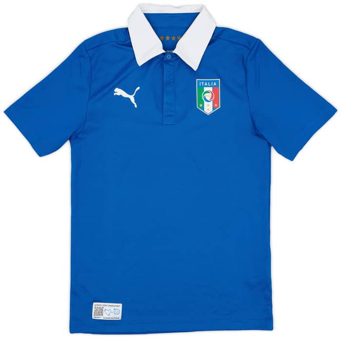 2012-13 Italy Basic Home Shirt - 8/10 - (XS)